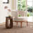 Eden Solid Wood End Table