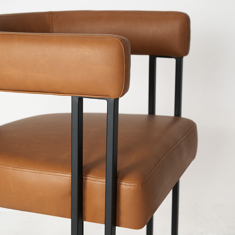 Tabouret de comptoir 25 po, Brun