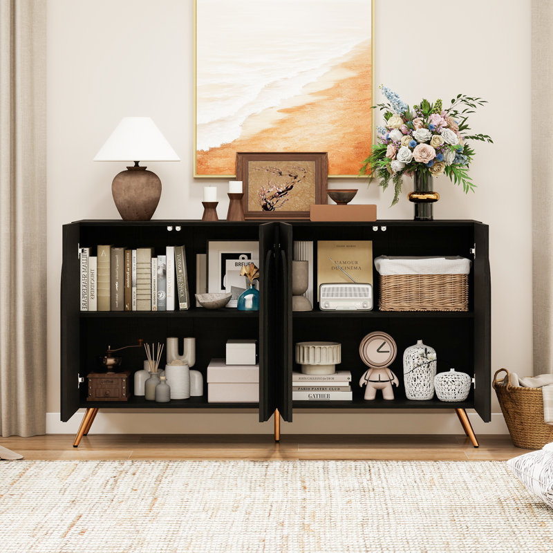 Buffet 59,05 "avec tablettes réglables