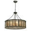 Rustic Lodge 4 - Light Glass Chandelier