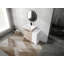 36 Inch Freestanding Bathroom Vanity With Ceramic Sink And Storage Cabinets, Soft Closing Door, 02424+0312 Combination Cabinet, KD-Package-125515217-125515216