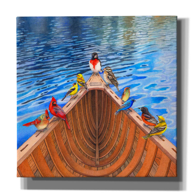 Toile épique Graffiti «The Ark» par Marvindale, 18 po x 18 po, H 18 po x l 18 po