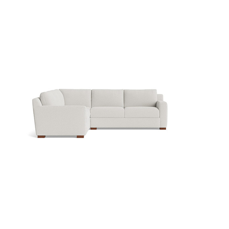 Catalina Sectional, Performance Weave - Basil, Left Hand Facing