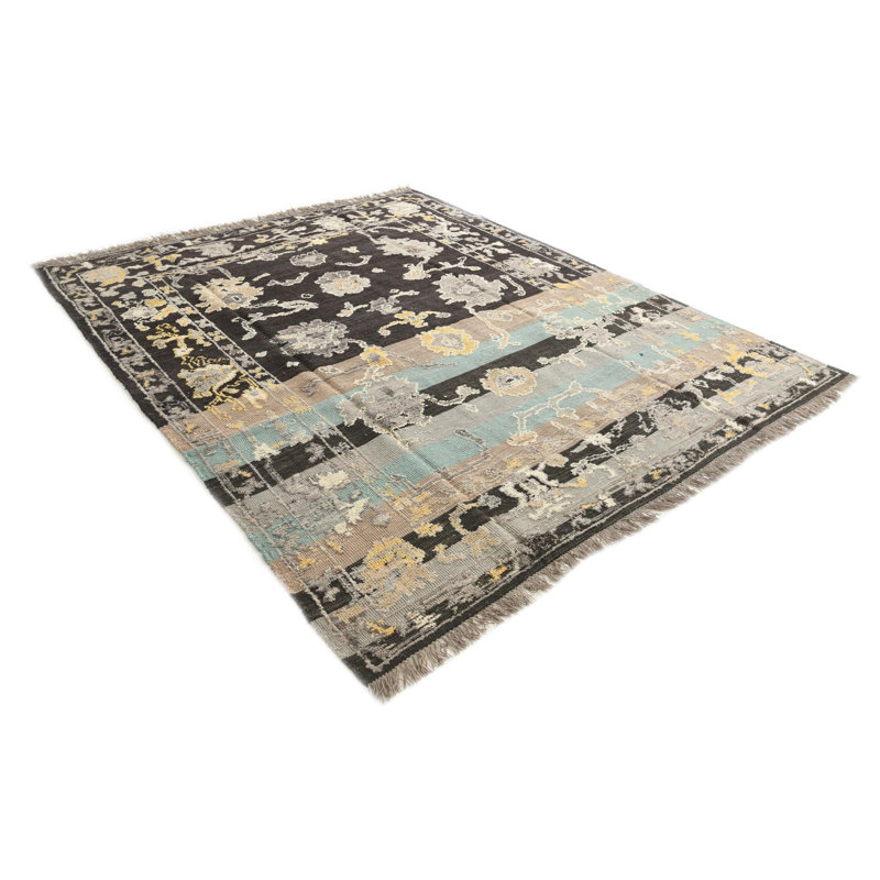 8x10 Pitre Black Rug