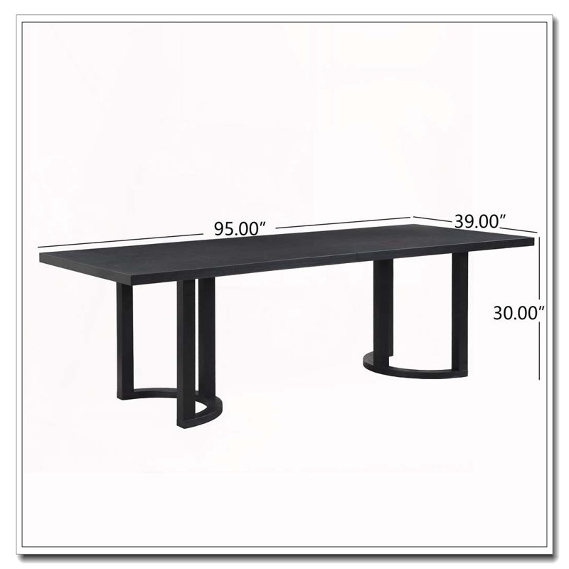 George Oliver 95 INCHES DINING TABLE | Wayfair
