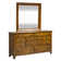 Oconee Commode 16 tiroirs avec miroir Careese