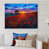 White Floater Framed 