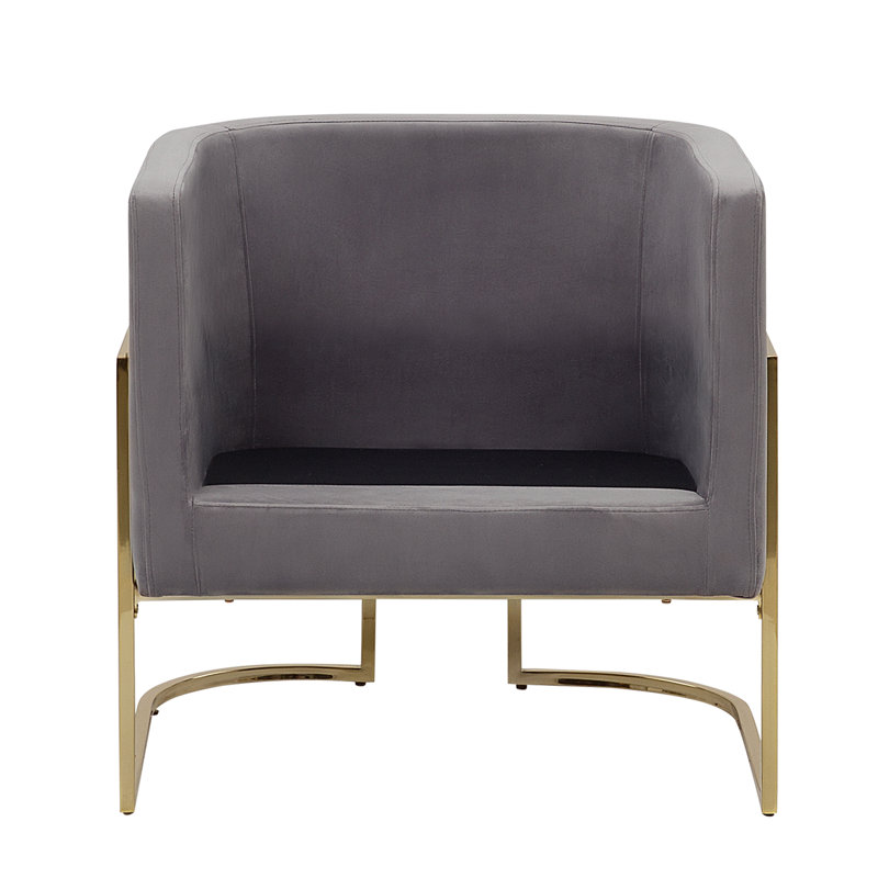 Echo Upholstered Armchair, Grey