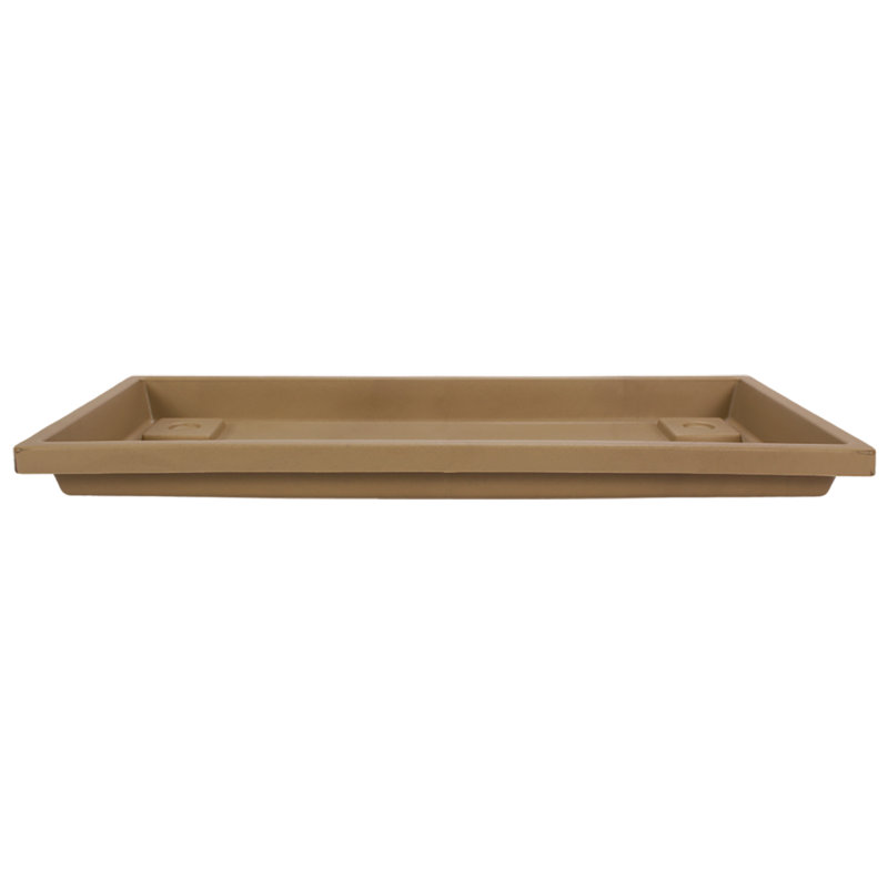 Pot Planter, Sandstone, 1.5" H x 24" W x 5" D