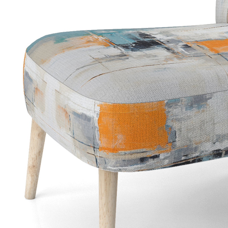 Chaise d'appoint de 27,5 po de largeur