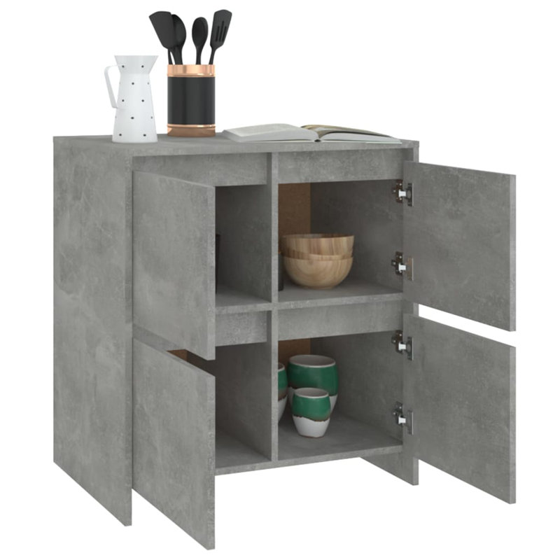 Najac 70cm Sideboard, Concrete Grey