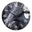 Horloge murale moderne en marbre marbré-1117704193