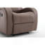 Fauteuil inclinable manuel moderne en similicuir