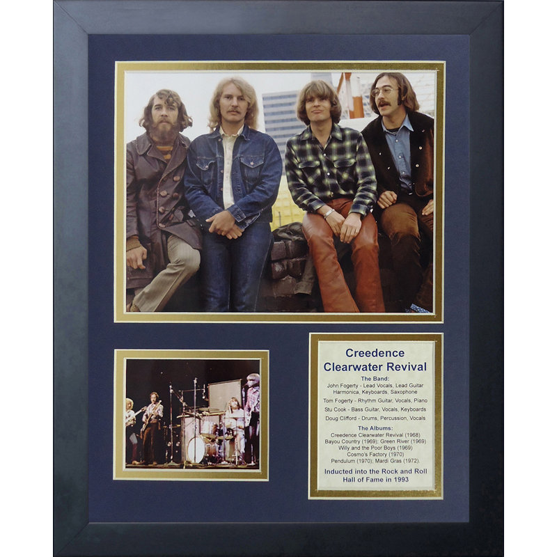 Souvenirs encadrée revival creedence clearwater