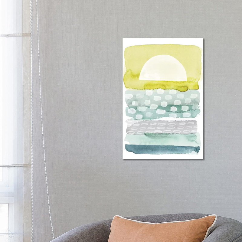 Sunrise Sea II - Wrapped Canvas Print, 66.04 cm H x 45.72 cm W