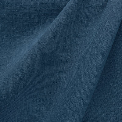 Linati Fabric | Solid Linen Look Fabric | Color Ocean