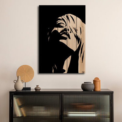 Reproduction d'art mural en bois - Stare par Giuseppe Cristiano