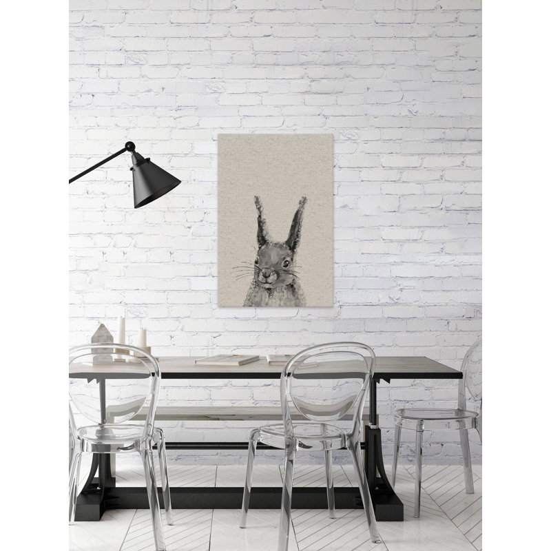 Colgan Rabbit, reproduction sur toile tendue, H 45 po x l 30 po x P 1,5 po