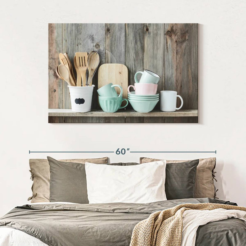 Impression sur toile de cuisine, L 32 po x H 48 po