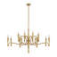Lustre 12 lumières en laiton Riviera-1710810098-1710810103