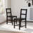 Antwanae Solid Wood Side Chair, Farmhouse Dining Room Chair, Kitchen Chair-2047189457