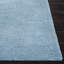 Tapis bleu uni en viscose / laine touffeté à la main Himalaya-1940842425