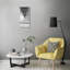 Jailin Glass Wall Clock-407447490