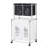Laundry Basket 2 Tier Clothes Sorter With 4 Removable Bags To Organize Clothes, With Four Wheels, Easy To Move