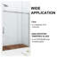 Porte de douche coulissante simple sans cadre 60 "x 74"-94286302