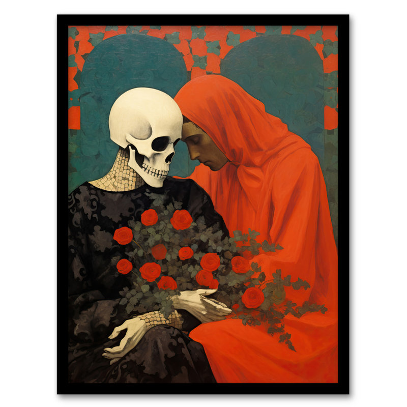 Til Death Do Us Part And Beyond Gothic - Single Picture Frame Print