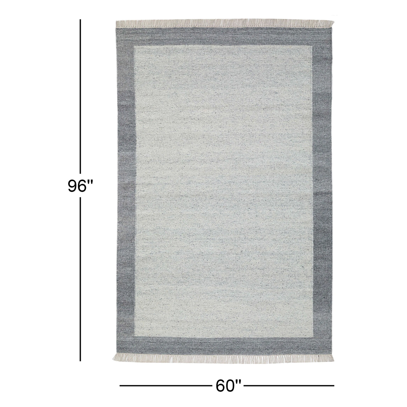 Kaylee Flatweave Rug, Rectangle 5' x 8'