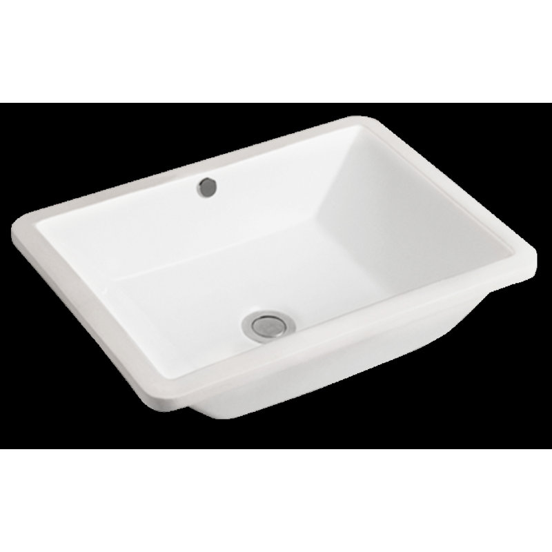 NOBLE 1913W Rectangular Undermount Bathroom Sink