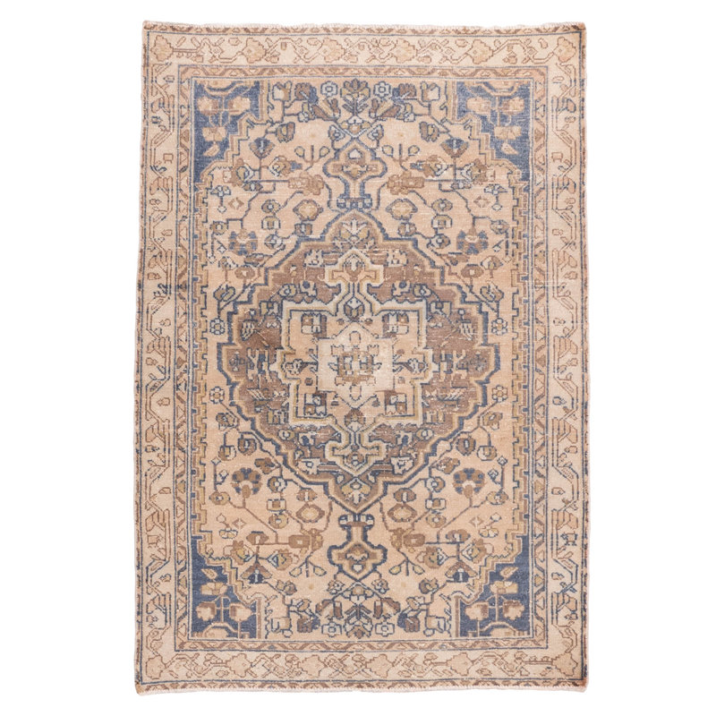 Tapis beige Antalya Vintage 3 pi 2 po x 4 pi 7 po