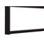 Bureau d'ordinateur 48 po Modern Contemporary Contemporary Office - Bureau en stratifié gris et métal noir | Idée cadeau-1327268247