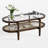 Rattan Coffee Table with Tempered Glass Tabletop and Solid Wood Frame,Glass Coffee Table,Oval Coffee Table,Boho Coffee Table,Coffee Tables for Living Room,Suitable for Living Room,Office,or Balcony-227793349-227793210