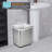 Steel Open Kitchen Trash Can - 7 Gallons-1411550431