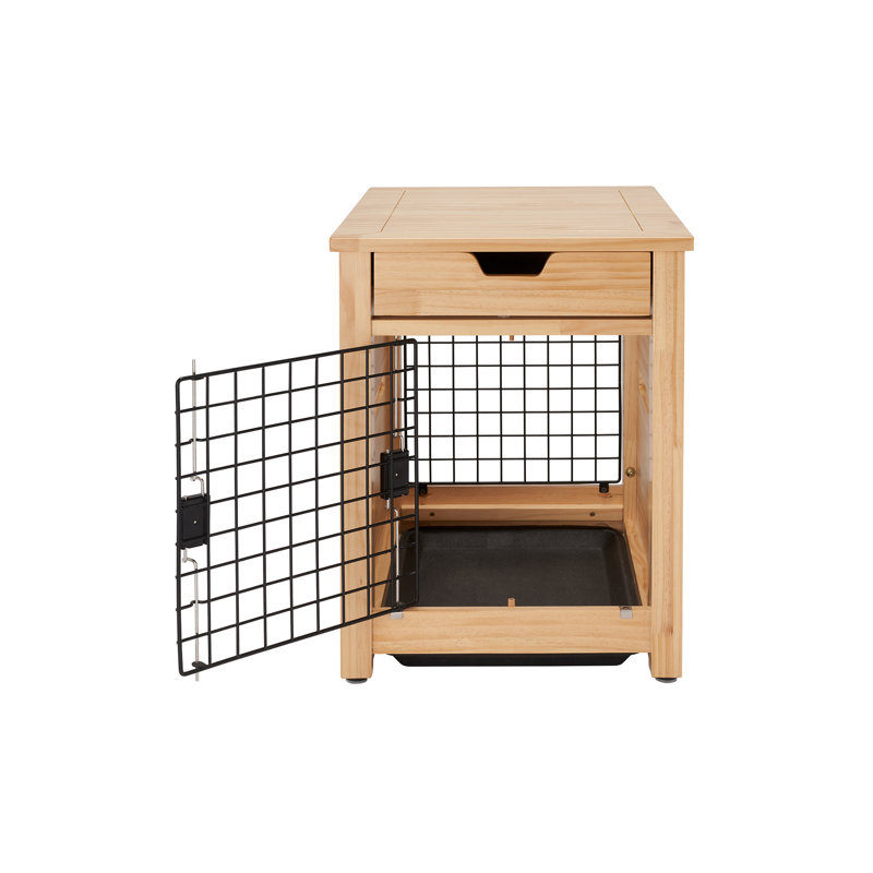 Caisse pour animaux Abasi, Naturel