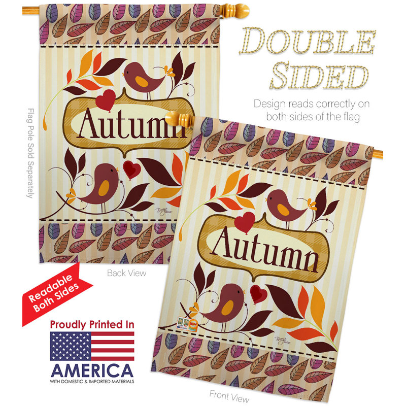 Double Sided 40 in. H x 28 in. W Polyester Animal House Flag