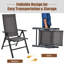 Ensemble de conversation en métal pour 2 personnes Kodiak