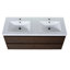 Ensemble de meuble-lavabo mural 48 po avec double lavabo 48 po