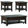 Trelawny Cocktail Table Set w/ Two End Tables