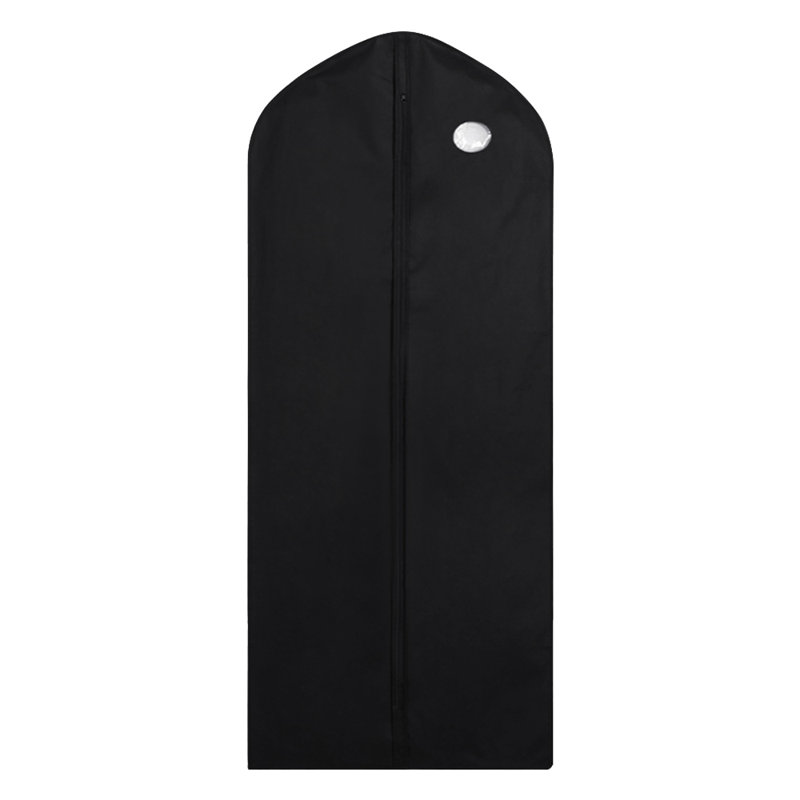 Sac à vêtements Merlino, Noir, H 50,39 po x l 23,62 po x P 0,2 po