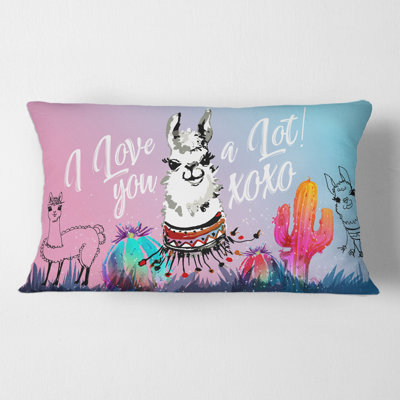 I Love You a Lot Llama Alpaga