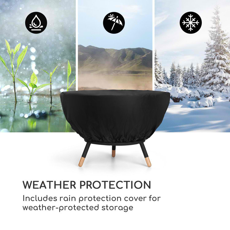 Round Steel Smokeless Fire Pit