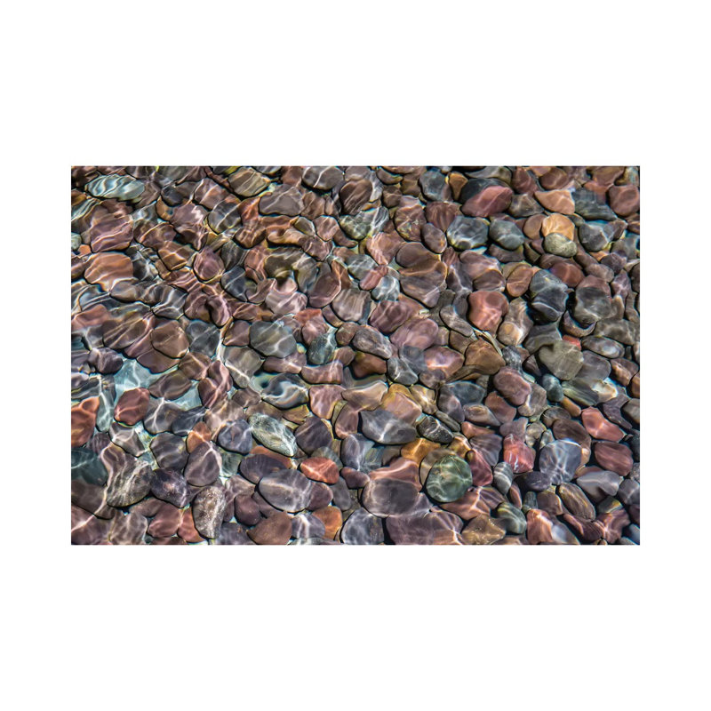Colorful Stones III by Barbara Markoff - Wrapped Canvas Print, 20.32cm H x 30.48cm W x 1.91cm D