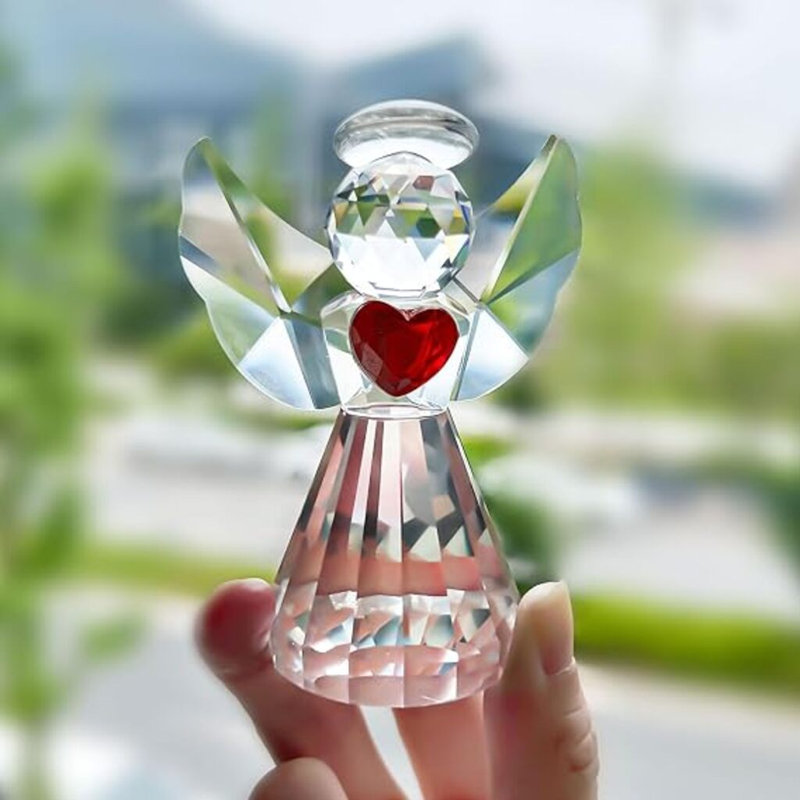 8.4cm Crystal Holiday Shaped Ornament