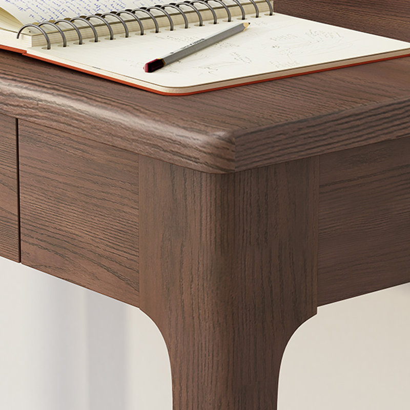 Bureau d'écriture à 2 tiroirs Modern Farmhouse, H 29,52 po x l 47,24 po x P 22,04 po