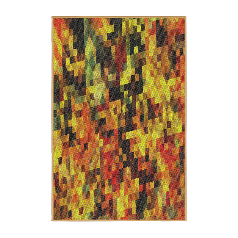 Scanlan Geometric Indoor Rug, Rectangle 6' x 9'