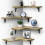 Ensemble de 4 tablettes murales en bois-1591084320