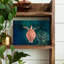 Graceful Sea Turtle Swim Peaceful Serene Vibrant Turtle Nature Ocean Wall Art Print 1 Piece Wrapped Canvas Wall Art-1049148294
